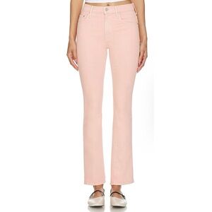 MOTHER Insider Hover Pink Jeans